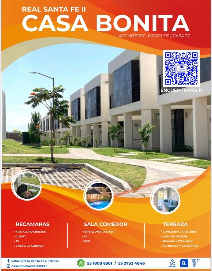 Casabonita Ii, Pie Alberca, Airac Βίλα Xochitepec Εξωτερικό φωτογραφία